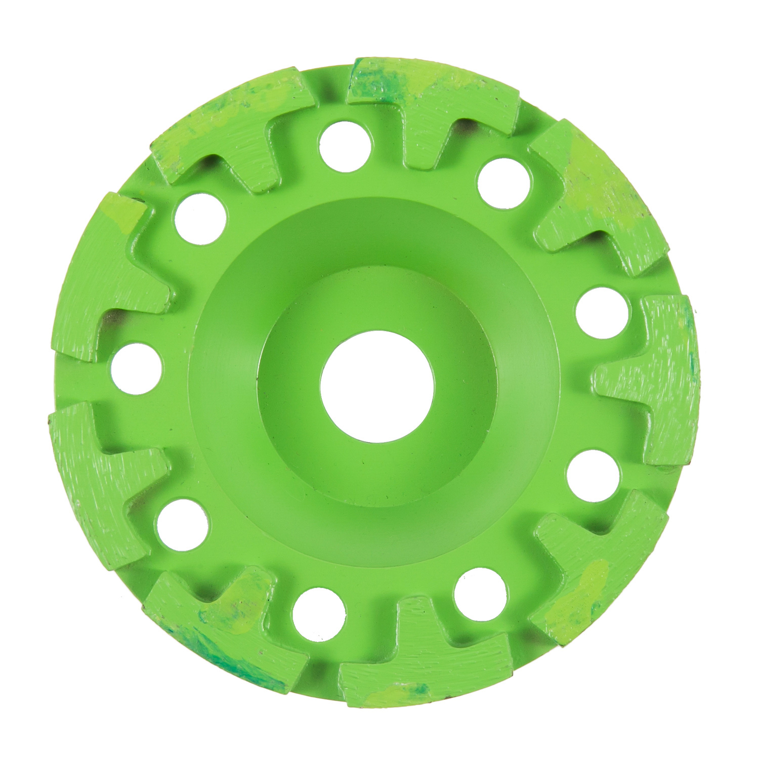 Cold pressed sintered cup wheel
