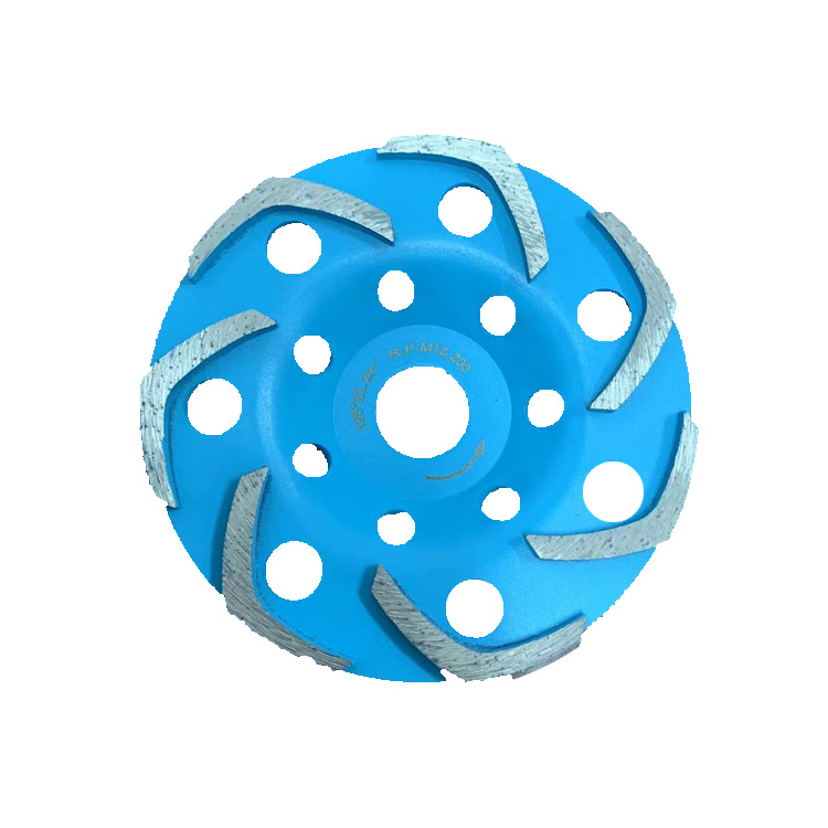 Cold pressed sintered cup wheel