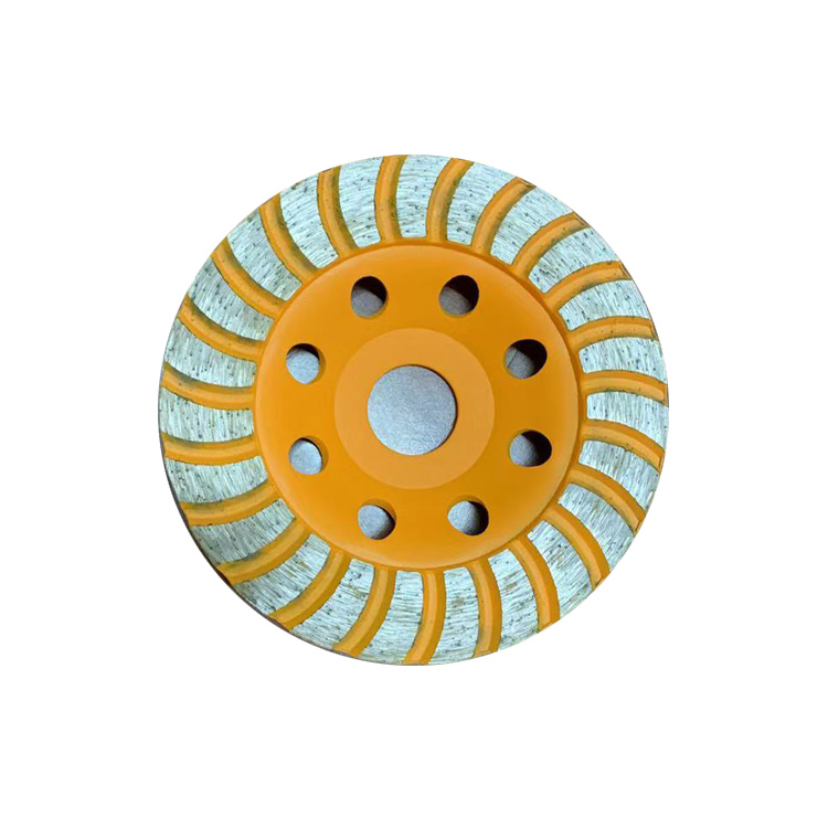 Cold pressed sintered cup wheel