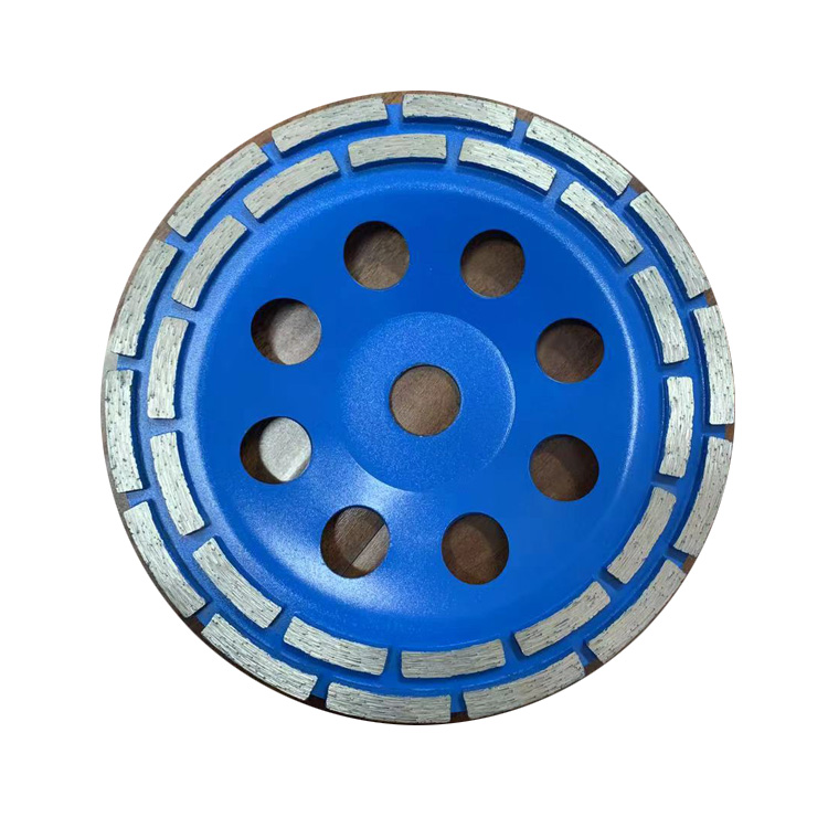 Cold pressed sintered cup wheel