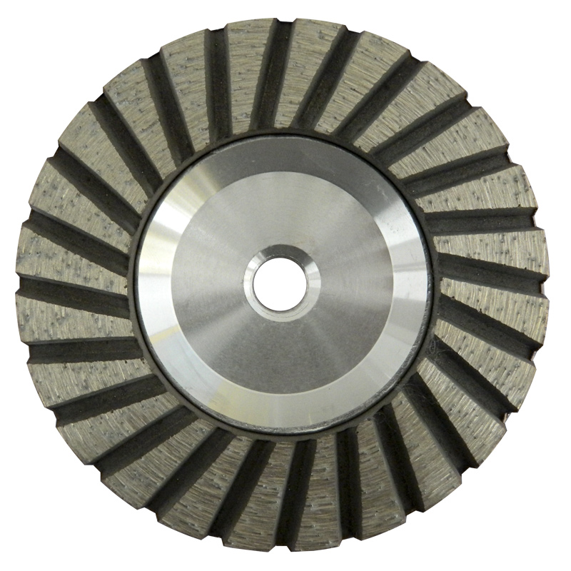 Aluminum body cup wheel