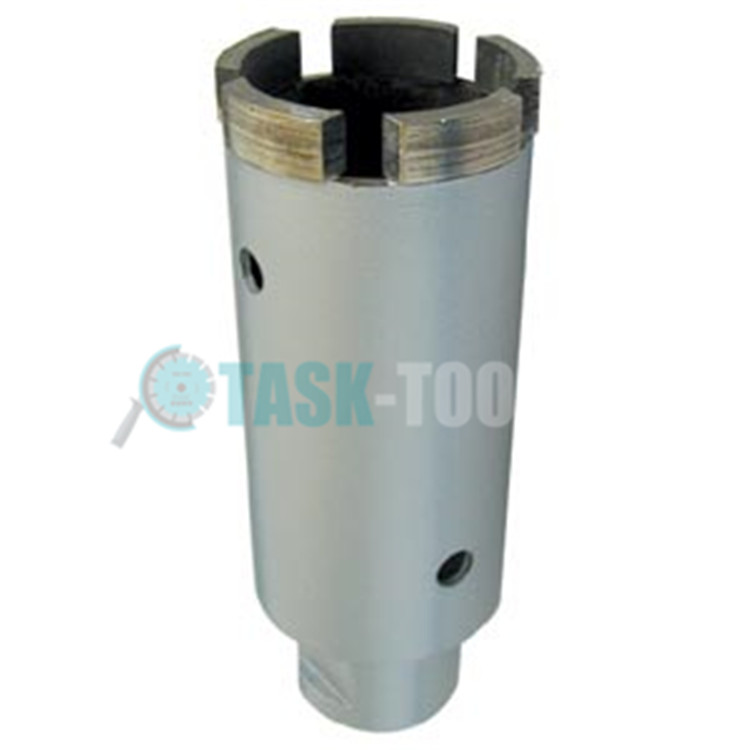 Silver brazed core drill bit