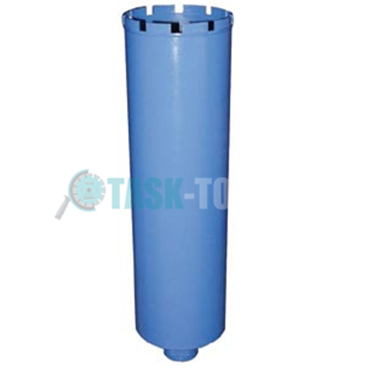 Silver brazed core drill bit